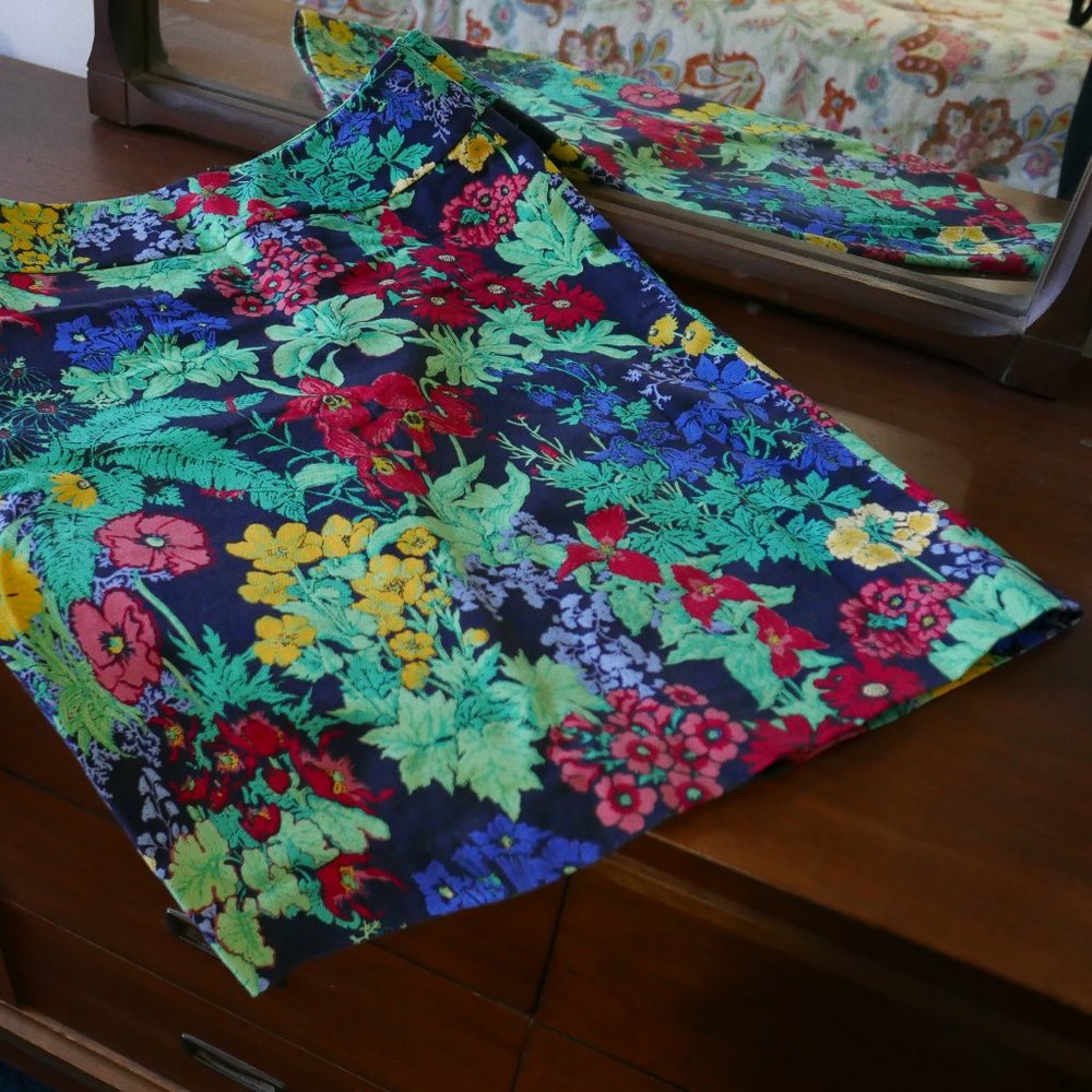 * floral TALBOTS skirt *
